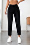 Mom Black Women's Stretch Fabric Mom Jean Denim Pants-2 - 5