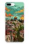 حافظة سيليكون متوافقة مع هاتف iPhone 7 PLUS-8 PLUS من Free Palestine وKubbetüs Sahra مطبوع