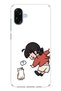 Samsung Galaxy A07 Compatible Forced to Pull Apart Lover - Couple Combination Printed Silicone Case