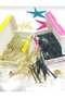 Antaç 300 Pieces High Quality Hard and Useful Gold and Black Color Wire Buckle Hairpin 1 Box - 2