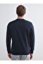 Crew Neck Printed Men's Thick Sweatshirt - 4