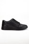 Genuine Leather Men's Casual Daily Shoes Black Bonded Poly Sole - 3