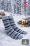 Men's Winter Lambswool Wool Socks Warm Daily Comfortable Thick - 8