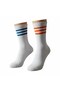 Unisex Tennis Socks Set of 2 – Cotton, Breathable, Suitable for Daily & Sports Use White Socks - 6