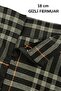 Bell skirt - lightweight Stretch Fabric fabric high waist long bell skirt black plaid - 5