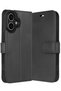 iPhone 16 Plus Compatible Leather Case with Camera Protection, Stand and Card Holder