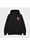 Unisex Palm Logolu Printed 3 Thread Ş Fleece-Lined Hoodie Sweatshirt
