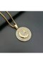 Stylish / Luxurious Star / Moon Necklace with Shining Accessory Stone Detail Eye-Catching Elegance Stainless Steel