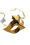 Glitter Embossed Gold Golden New Year Celebration Mask Glasses Luxury Party Accessory - 4