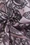 Women's Natural Scarf 95X95 Size Stylish Scarf - 2