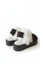 Brown Rubber Band Women's Plush Slippers - 2
