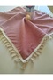 Organic Linen Natural Cotton Soft Easy Ironing Cream Fringed Tablecloth - 3