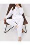 6622 Linen Double Set - White - 6