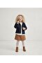 Kaşe Jacket Suede Skirt 3-Piece Set 2-10 Years
