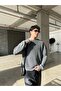 Acid Wash Triko Basic Sweatshirt
