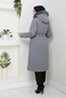 Women's Belted Nova Fabric Coat - 5