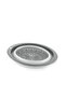 Qlux Ideas Folding Strainer Bpa-Free Home Office Camping Caravan Folding Oval Strainer L-00570 Gray - 2