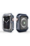 ساعة 44 ملم SYS Watch Gard 08 Sert PC + واقي سيليكون - أزرق - 4