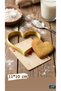 4-Piece Playing Card Series Cookie Cutter Set - Spades, Hearts, Clubs, Diamonds - Cake and Dough Shaper - 5