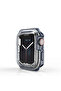 ساعة 7 مقاس 41 ملم من SYS Watch Gard 08 Sert PC + واقي من السيليكون - أزرق - 5