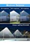 6000W Solar Street Lights Outdoor, 10000LM Commercial Parking Lot Light - 8
