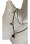 Butterfly Figure Double Silver Color Steel Necklace 782 (Not Decorated) - 2