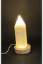 Selenite Doğaltaş Natural Tower Lamp (Yellow Light) - 3