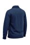 Winter Plus Size 3-Thread Half Zipper Kangaroo Pocket Sweatshirt (Loose Fit) - 3