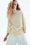 Fine-knit polo-neck jumper - 2