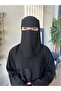 نقاب وسط خط طويل مبطن حرير - 3