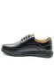 Dropland 014 Genuine Leather Men's Casual Shoes Black - 5