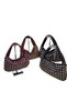 Small Size''Trok'' Staple-Detail Casual Model Nubuck Women's Hand-And-Shoulder Bag - 3