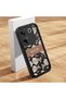 Tecno Camon 20 Pro 5g Compatible Flexible Black Silicone Shock Absorbing Phone Case Retro Pattern - 2