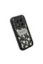 Xiaomi Redmi Note 14 Pro Plus+ 5g Compatible Flexible Black Silicone Shock Absorbing Phone Case Retro Pattern - 4