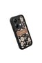Xiaomi Redmi Note 13 Pro 4g Compatible Flexible Black Silicone Shock Absorbing Phone Case Retro Pattern - 4