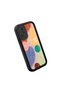 Xiaomi Redmi Note 11 Pro Compatible Flexible Black Silicone Shock Absorbing Phone Case Vintage Pattern - 3