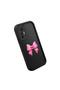 Xiaomi Mi 13 Lite Compatible Flexible Black Silicone Shock Absorbing Phone Case Butterfly Pattern - 3