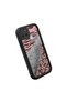 Realme C25Y/C21Y Compatible Flexible Black Silicone Shock-Absorbing Phone Case Vintage Pattern - 3