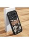 Xiaomi Redmi Note 14 Pro Plus+ 5g Compatible Flexible Black Silicone Shock Absorbing Phone Case Retro Pattern - 3