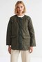 Women's Crew Neck Low Arm Long Sleeve Quilted Coat Functional Durable Quality Sports - 5