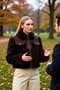 Women's Jacket Collar Long Sleeve Standard Sleeve Thick Faux Fur Functional Durable Quality Sports - 3