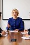 Women's Crew Neck Standard Sleeve Knitted Jacket Functional Durable Quality Comfortable Modern - 3