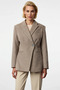 Women's Double-Breasted Collar Standard Sleeve Cashmere Blazer Jacket Functional Durable Quality Comfortable Stylish - 5