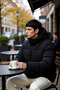 Men's Hooded Long Sleeve Standard Fit Puffer Coat Functional Durable Quality Comfortable - 4
