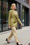 Women's Jacket Collar Standard Sleeve Oversized Mold Woven Functional Durable Quality Aesthetic