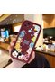 Realme C21 Compatible Flexible Silicone Protection Burgundy Color Cartoon Case - 2