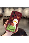 Xiaomi Redmi Note 13 Pro Plus Compatible Flexible Silicone Protection Burgundy Color Cartoon Case - 3
