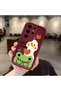 Samsung Galaxy S25 Ultra Compatible Flexible Silicone Protection Burgundy Color Cartoon Case - 2
