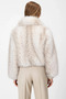 Women's Oversized Shirt Collar Long Sleeve Synthetic Faux Fur Coat Functional Durable Quality Comfortable - 6