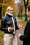 Women's Mock Neck Low Sleeve Faux Leather Coat Functional Durable Quality Comfortable Aesthetic Stylish - 3